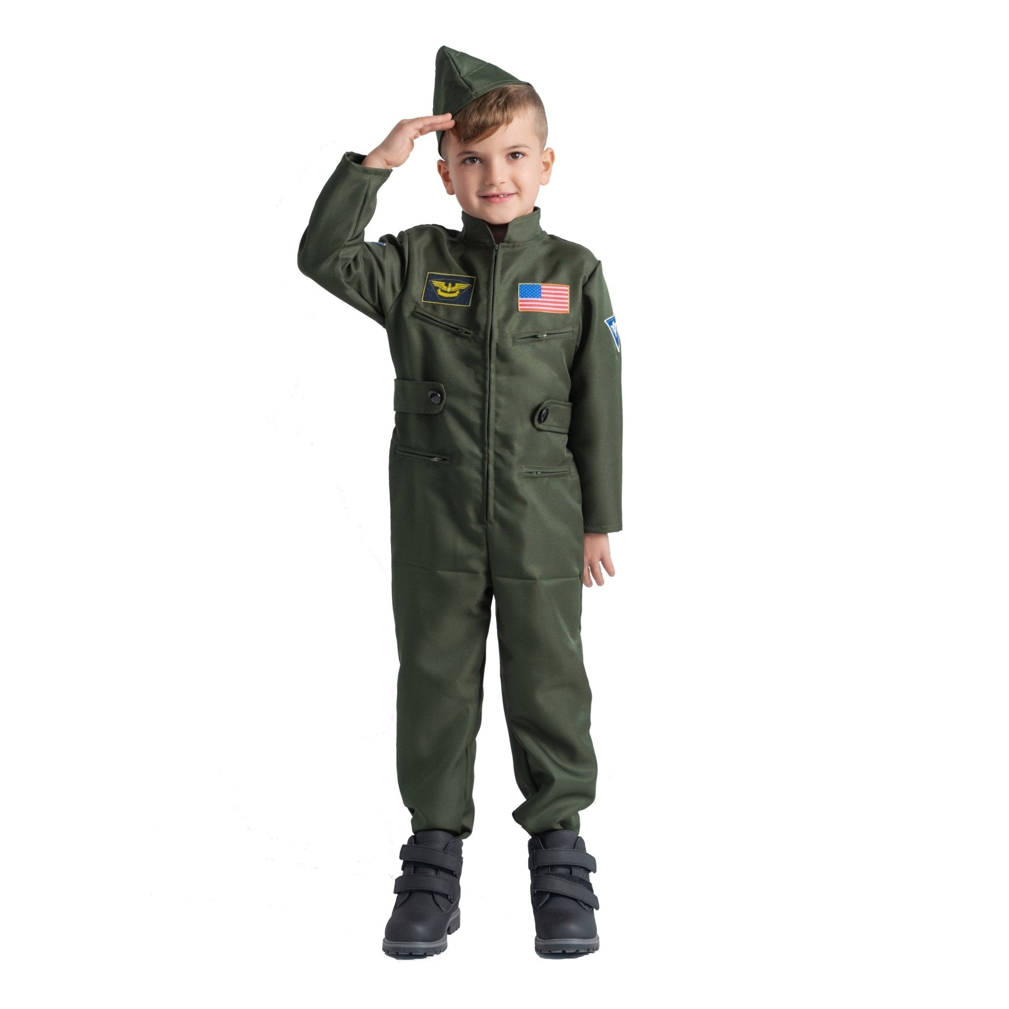 Dress Up America Fighter Pilot Costume - Kids