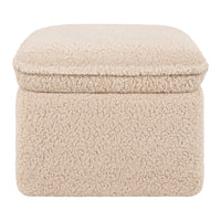 Babyletto Cali Storage Ottoman in Shearling