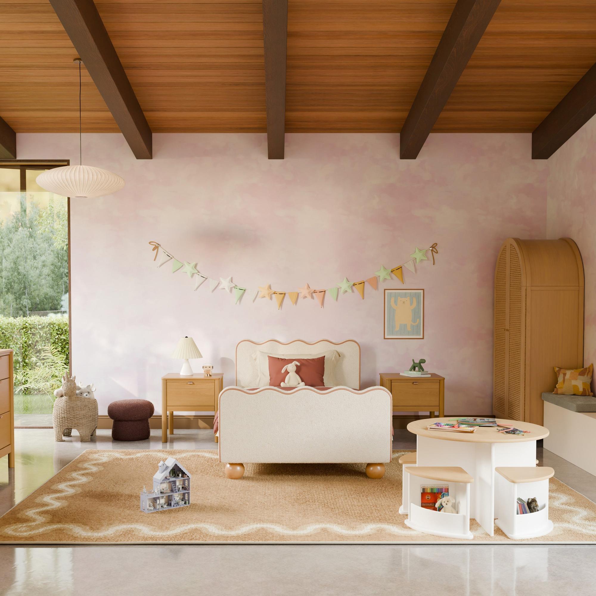 Babyletto Rizo Convertible Floor-to-Twin Bed