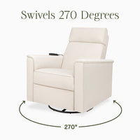 Namesake Willa Deluxe Power Recliner and Swivel Glider with Heat + Massage