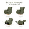 Namesake Crewe Recliner and Swivel Glider