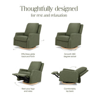 Namesake Crewe Recliner and Swivel Glider