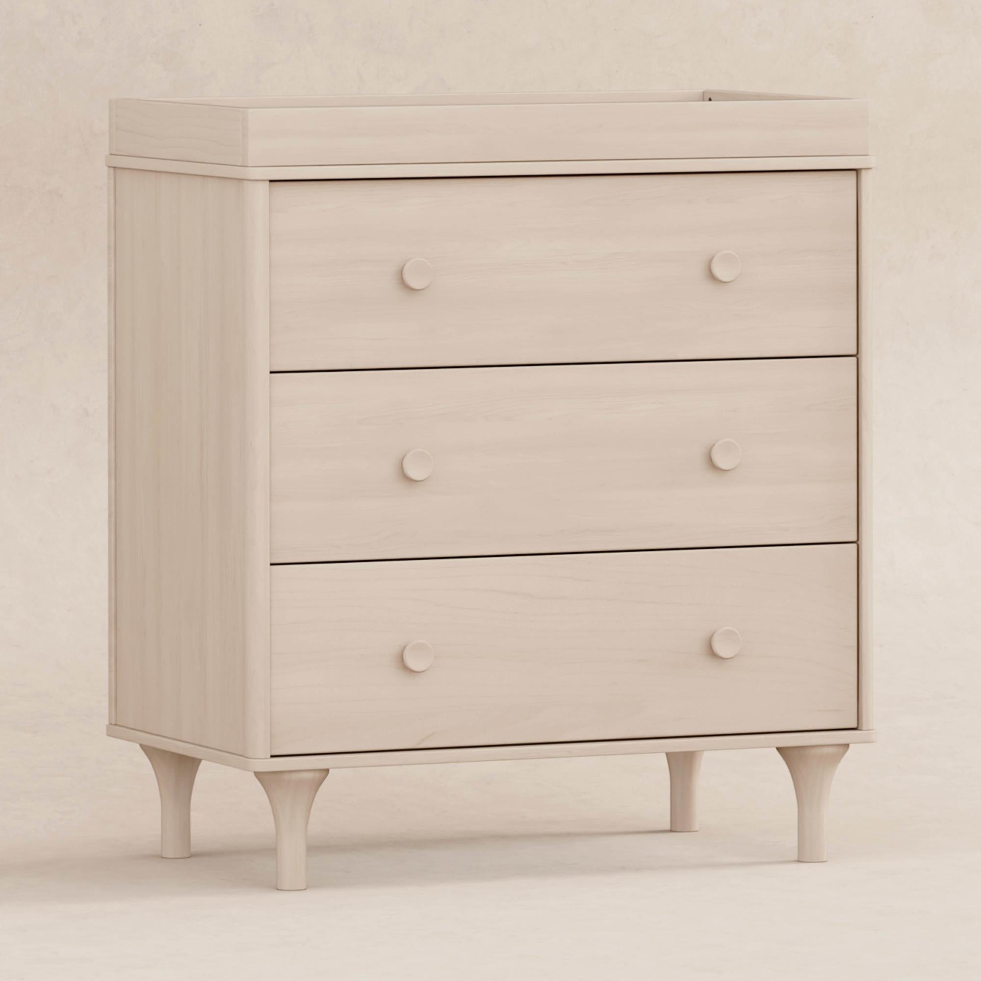 Babyletto Lolly 3-Drawer Changer Dresser with Removable Changing Tray (RTA)