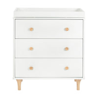 Babyletto Lolly 3-Drawer Changer Dresser with Removable Changing Tray (RTA)
