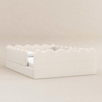 Babyletto Rizo Montessori-Inspired Full Floor Bed with Guardrails