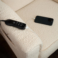 Namesake Willa Deluxe Power Recliner and Swivel Glider with Heat + Massage