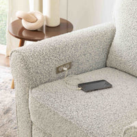 Monogram by Namesake Monroe Power Recliner and Swivel Glider in Boucle