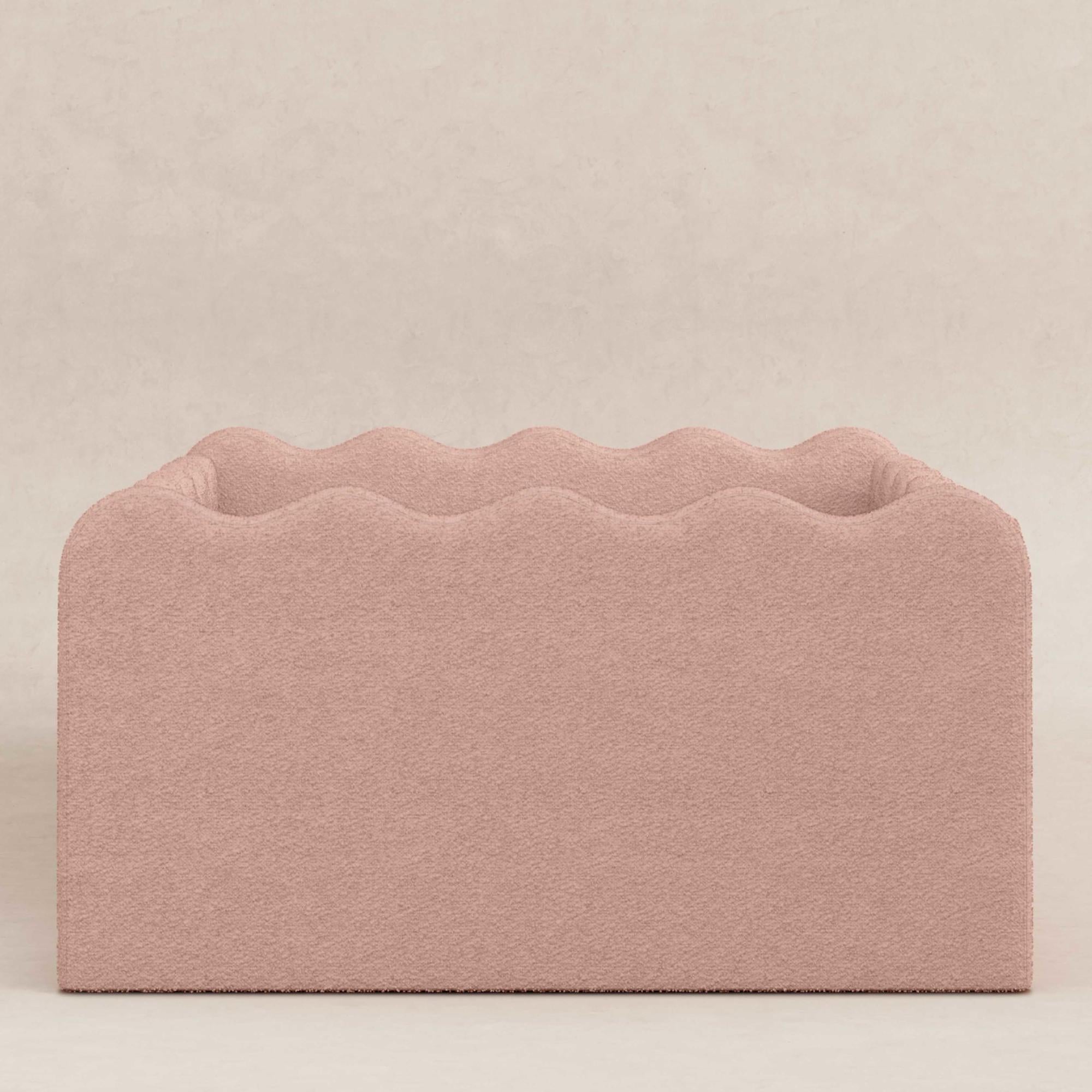 Babyletto Rizo Montessori-Inspired Twin Floor Bed with Guardrails