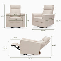 Namesake Willa Pro Power Recliner + Swivel Glider