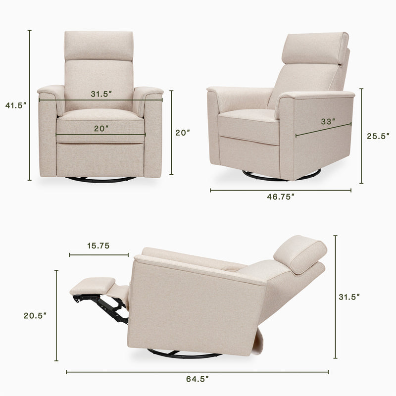Namesake Willa Pro Power Recliner + Swivel Glider