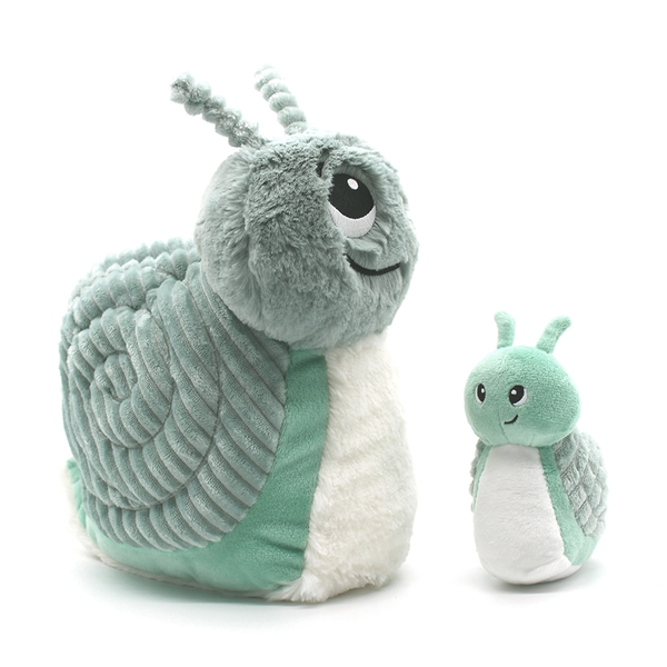 Les Ptipotos Snail Mom & Baby- Mint