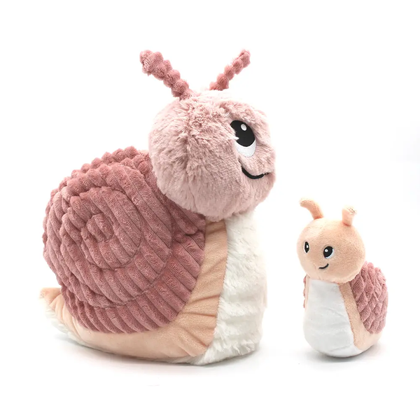Les Ptipotos Snail Mom & Baby- Pink