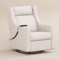 Babyletto Kiwi Deluxe Power Recliner & Swivel Glider with Heat and Massage