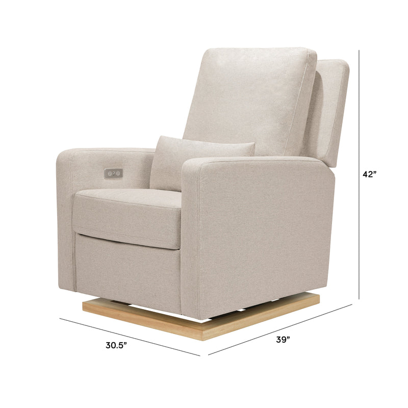 Babyletto Sigi Electronic Recliner and Glider with USB Port