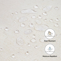 Babyletto Naka Storage Ottoman in Eco-Performance Fabric | Water Repellent & Stain Resistant