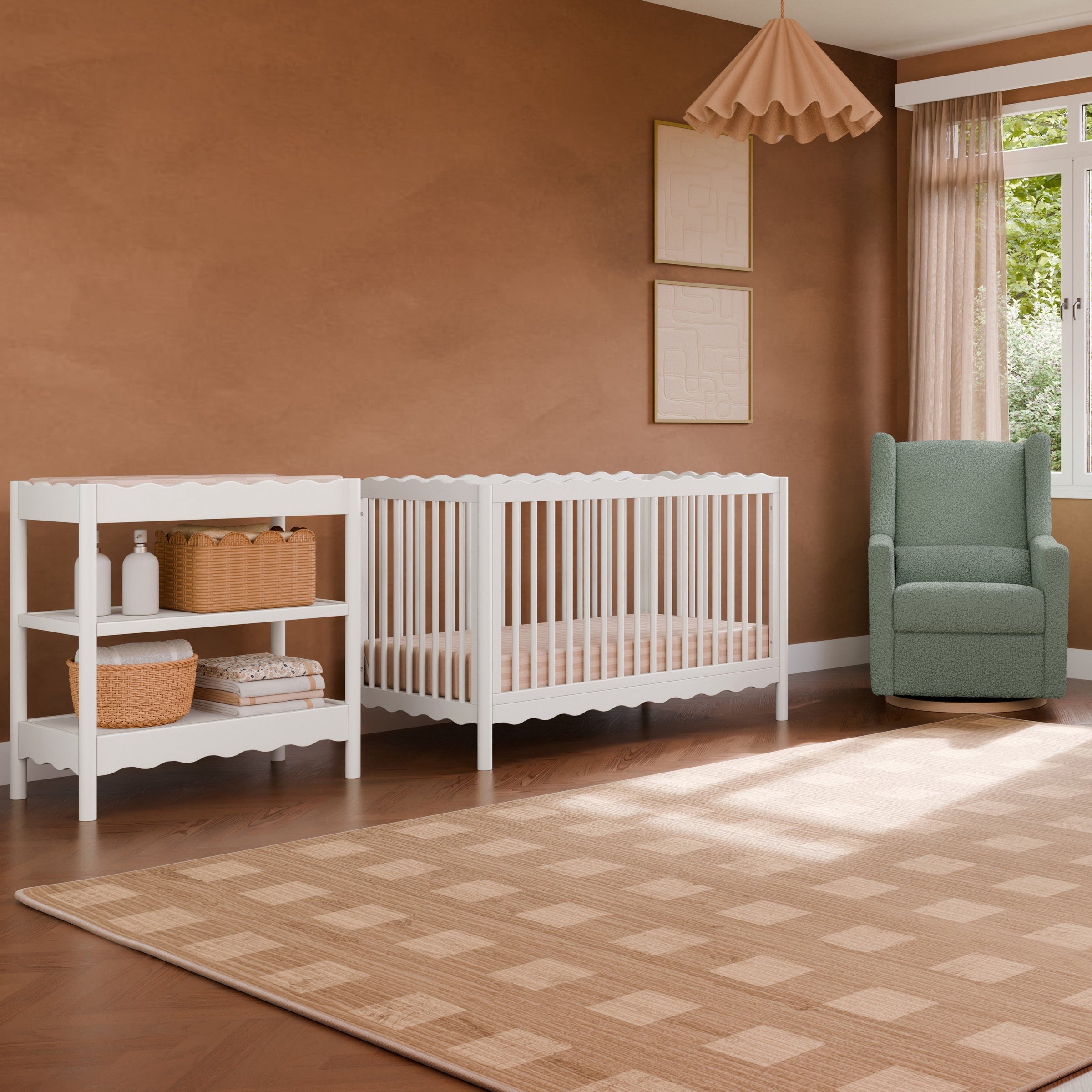 Babyletto Swell 4-in-1 Convertible Crib with Toddler Bed Conversion Kit