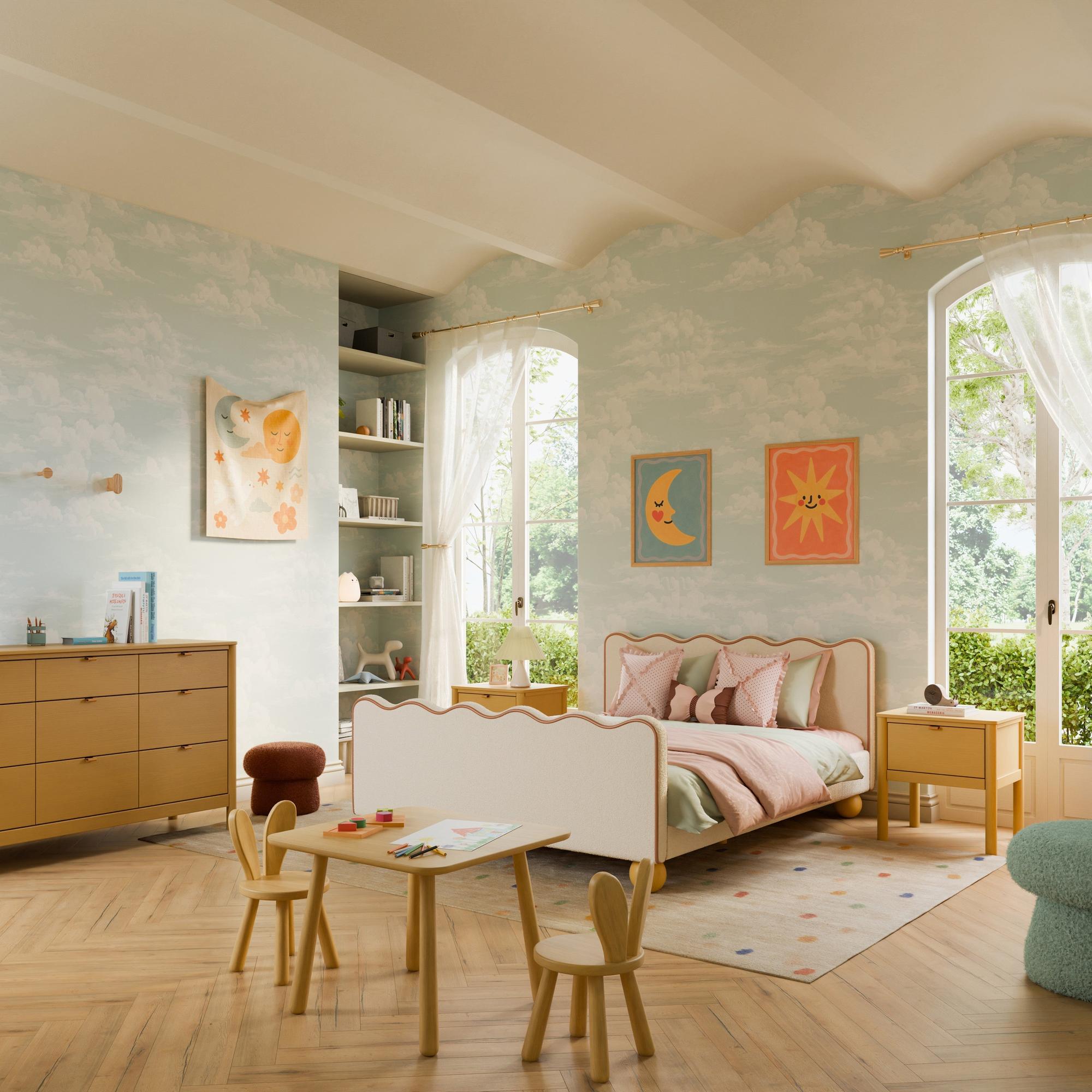 Babyletto Rizo Convertible Floor-to-Full Bed