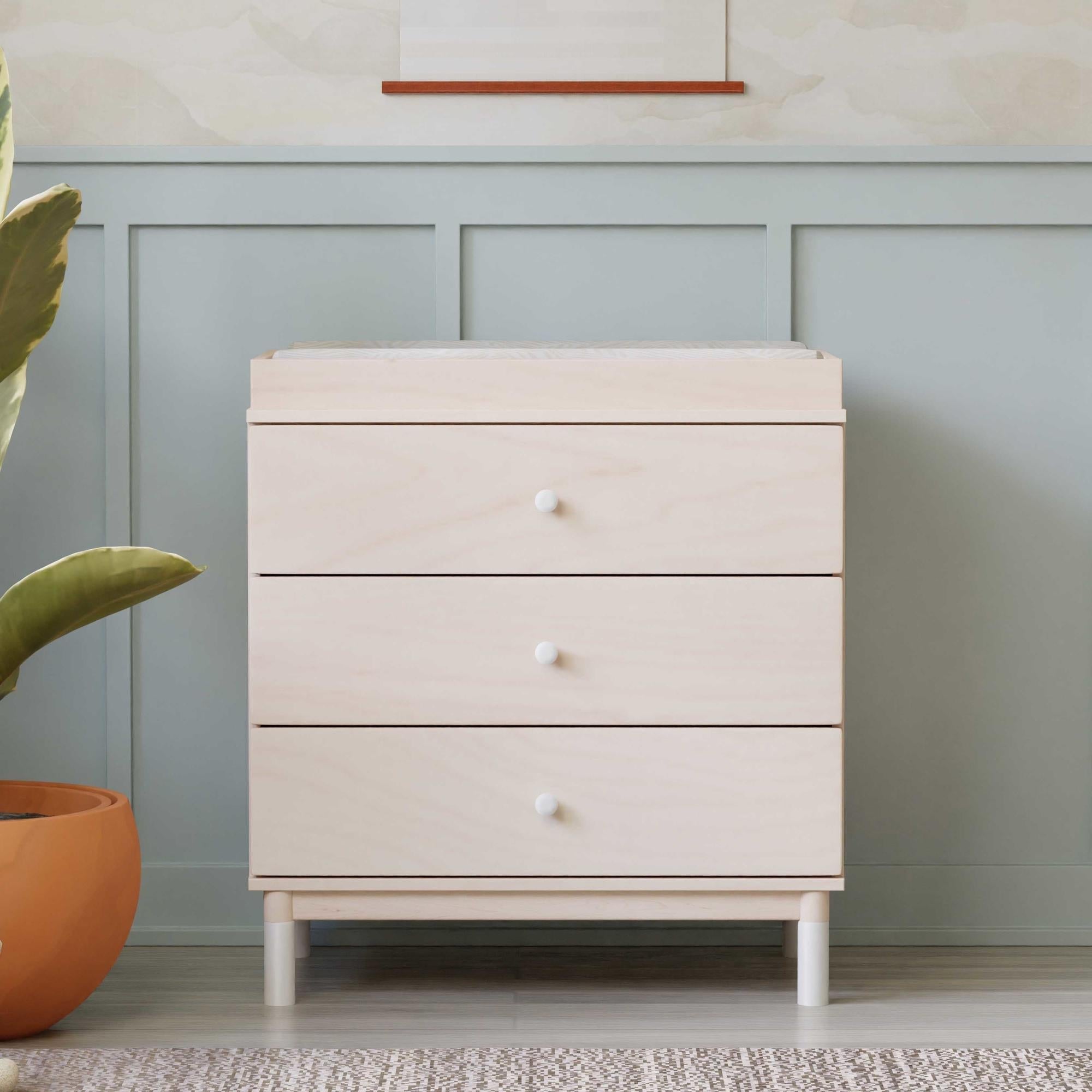 Babyletto Gelato 3-Drawer Changer Dresser with Removable Changing Tray (RTA)