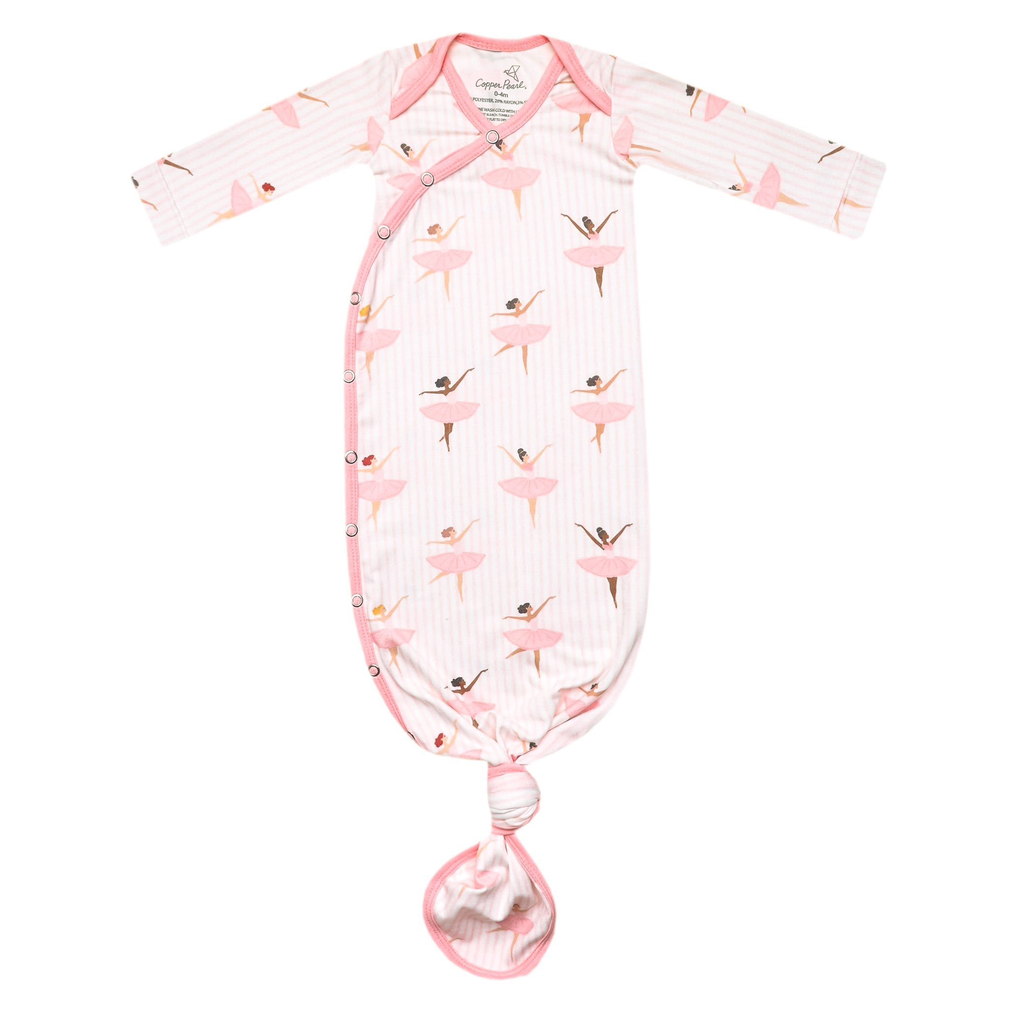 Copper Pearl Knotted Gown | Katerina