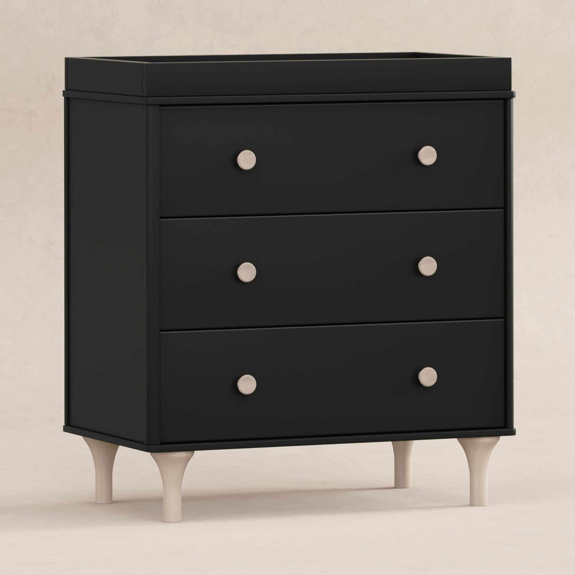 Babyletto Lolly 3-Drawer Changer Dresser with Removable Changing Tray (RTA)