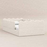 Babyletto Rizo Montessori-Inspired Twin Floor Bed with Guardrails