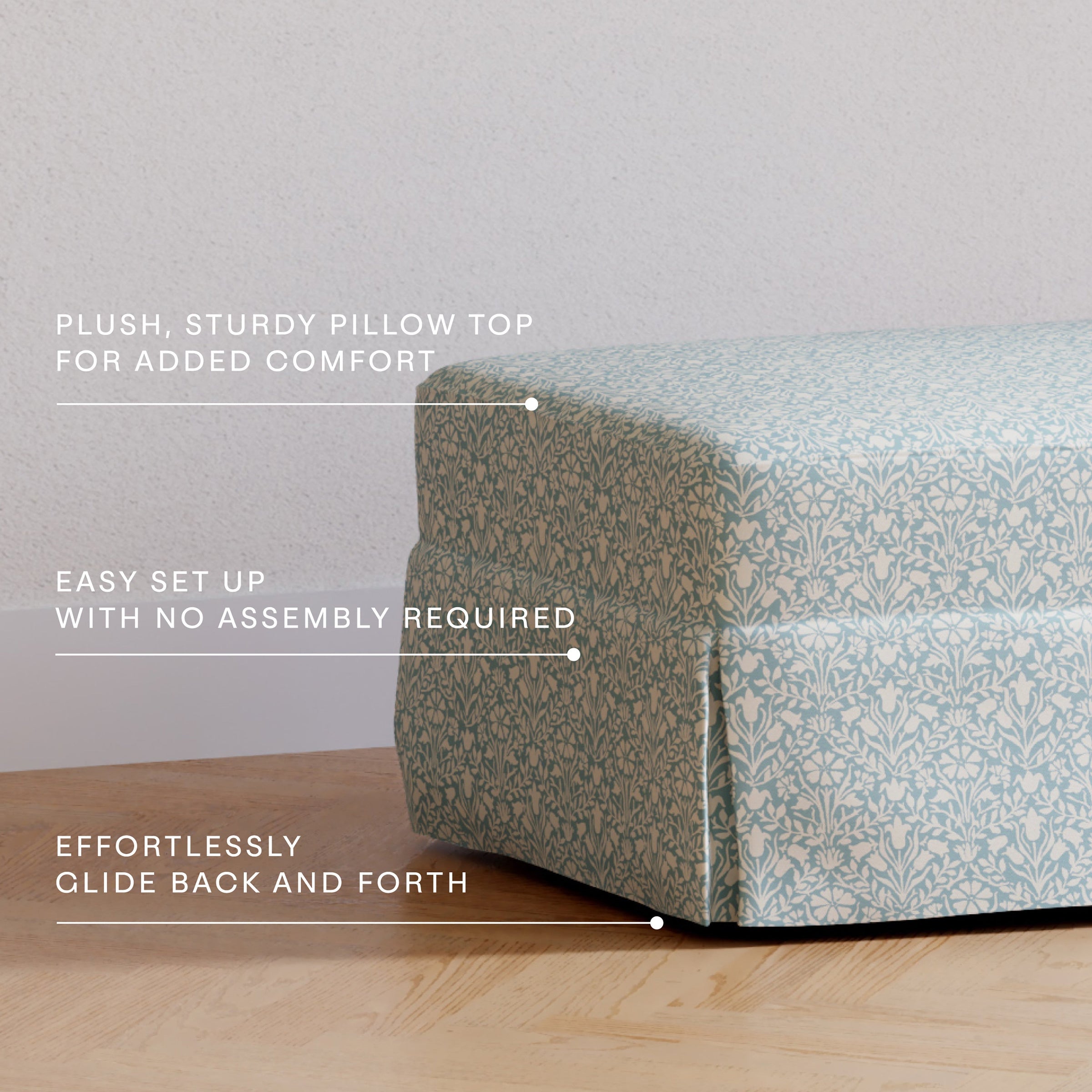 Morris & Co. x Namesake Crawford Gliding Ottoman