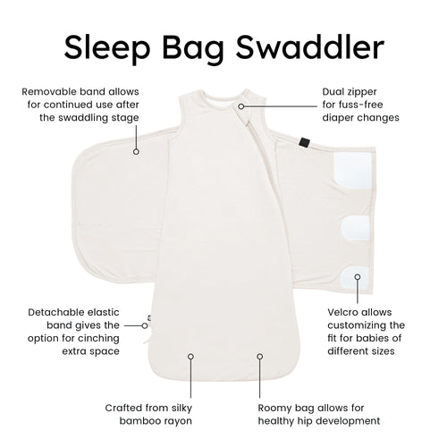 Sleep Bag Swaddler in Oat