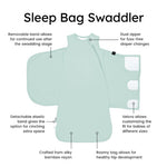 Sleep Bag Swaddler in Sage