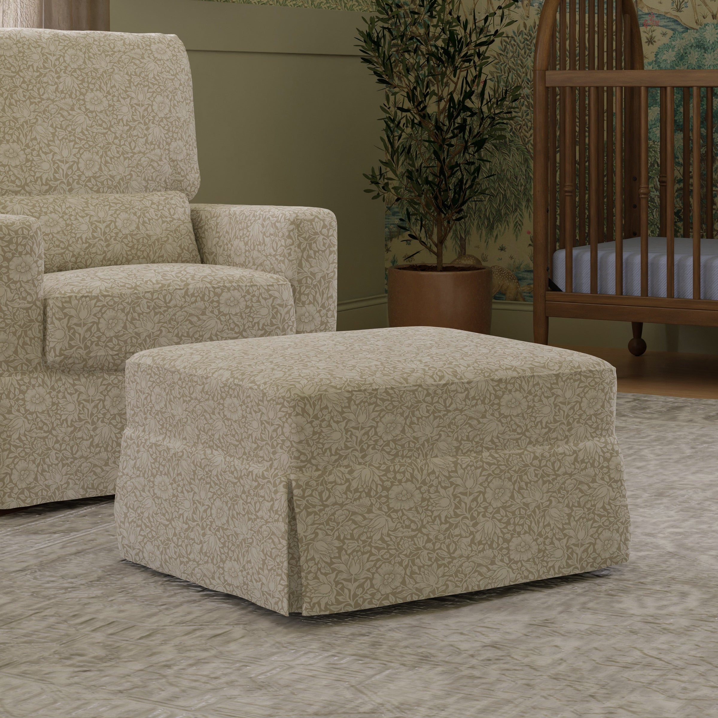 Morris & Co. x Namesake Crawford Gliding Ottoman