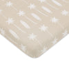 Babyletto Beach Bum All-Stages Midi Crib Sheet in GOTS Certified Organic Muslin Cotton