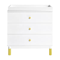 Babyletto Gelato 3-Drawer Changer Dresser with Removable Changing Tray (RTA)