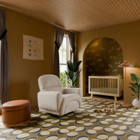 Babyletto Naka Storage Ottoman in Vegan Leather