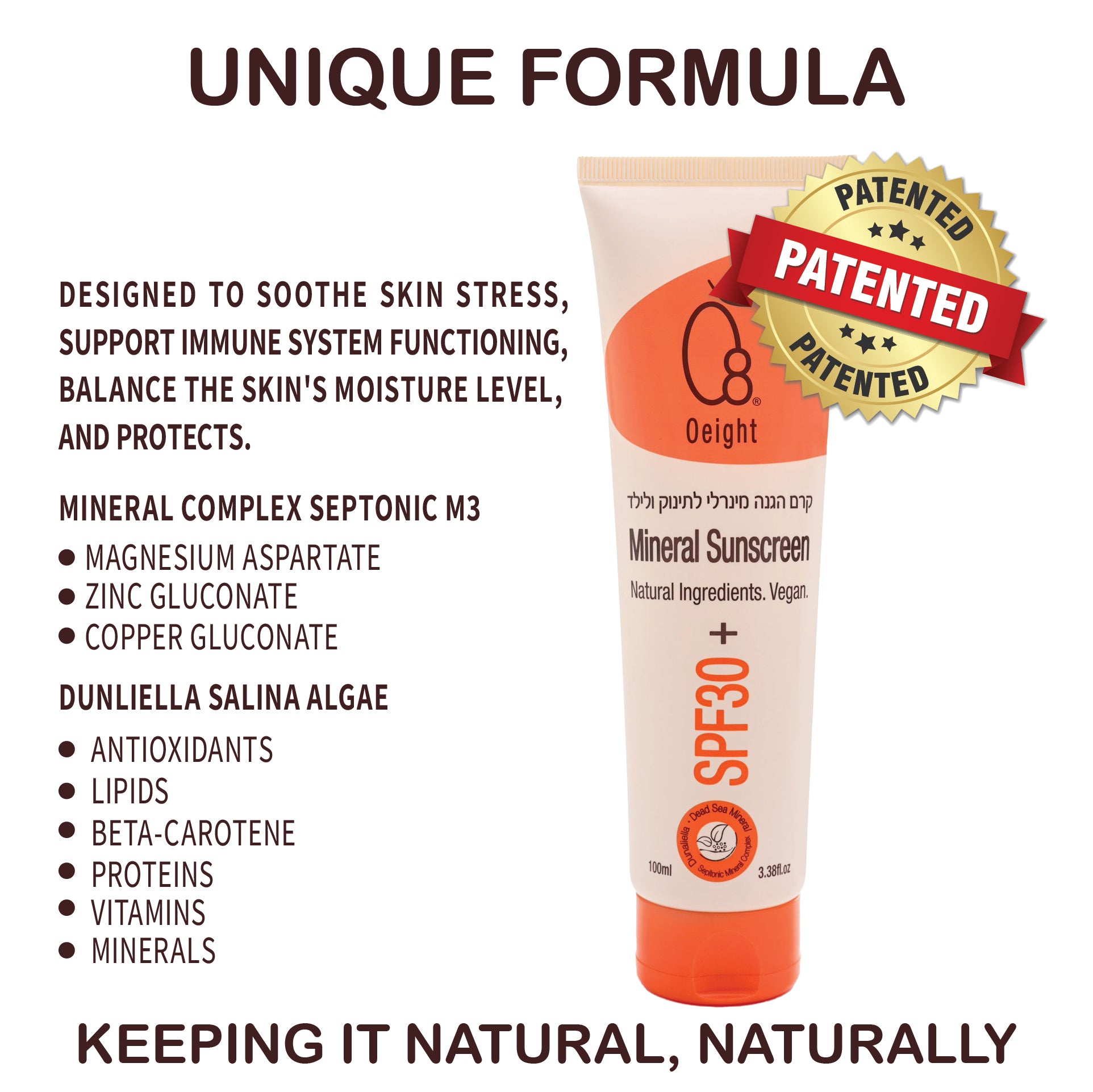 Oeight Mineral Sunscreen for Babies and Children