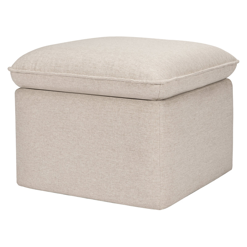 Babyletto Cali Storage Ottoman in Eco-Performance Fabric | Water Repellent & Stain Resistant
