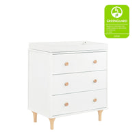 Babyletto Lolly 3-Drawer Changer Dresser with Removable Changing Tray (RTA)