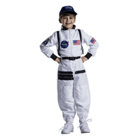 Dress Up America NASA Astronaut Costume White - Kids