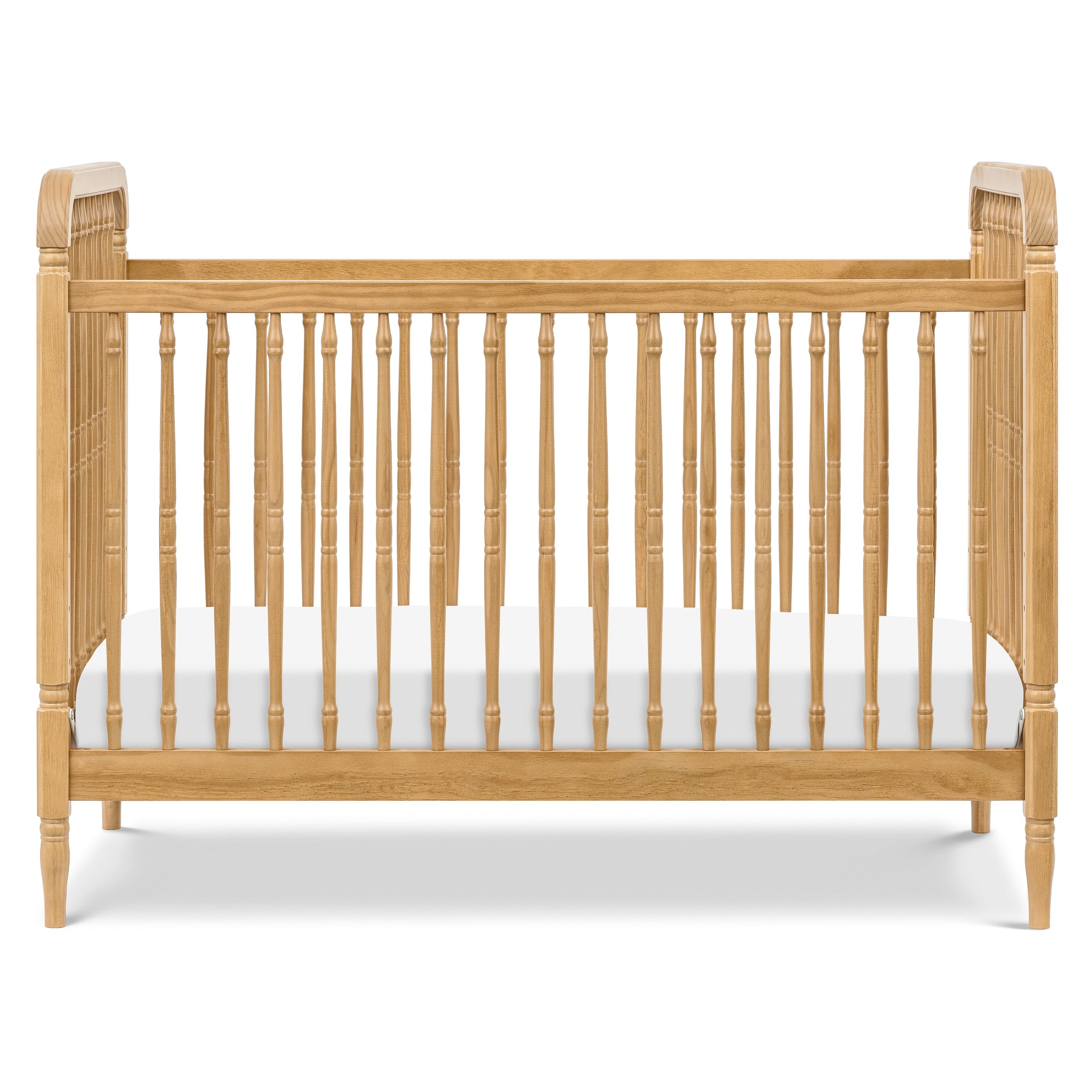 Namesake Liberty 3-in-1 Convertible Spindle Crib with Toddler Bed Conversion Kit