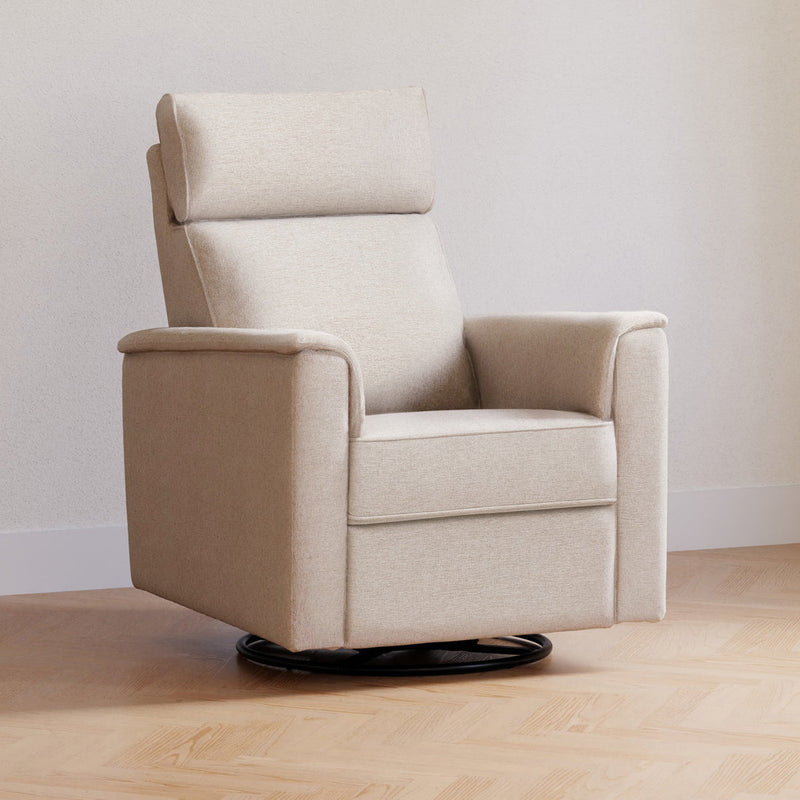 Monogram by Namesake Willa Power Glider Recliner with Adjustable Headrest & USB