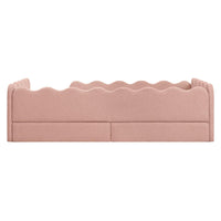 Babyletto Rizo Montessori-Inspired Twin Floor Bed with Guardrails