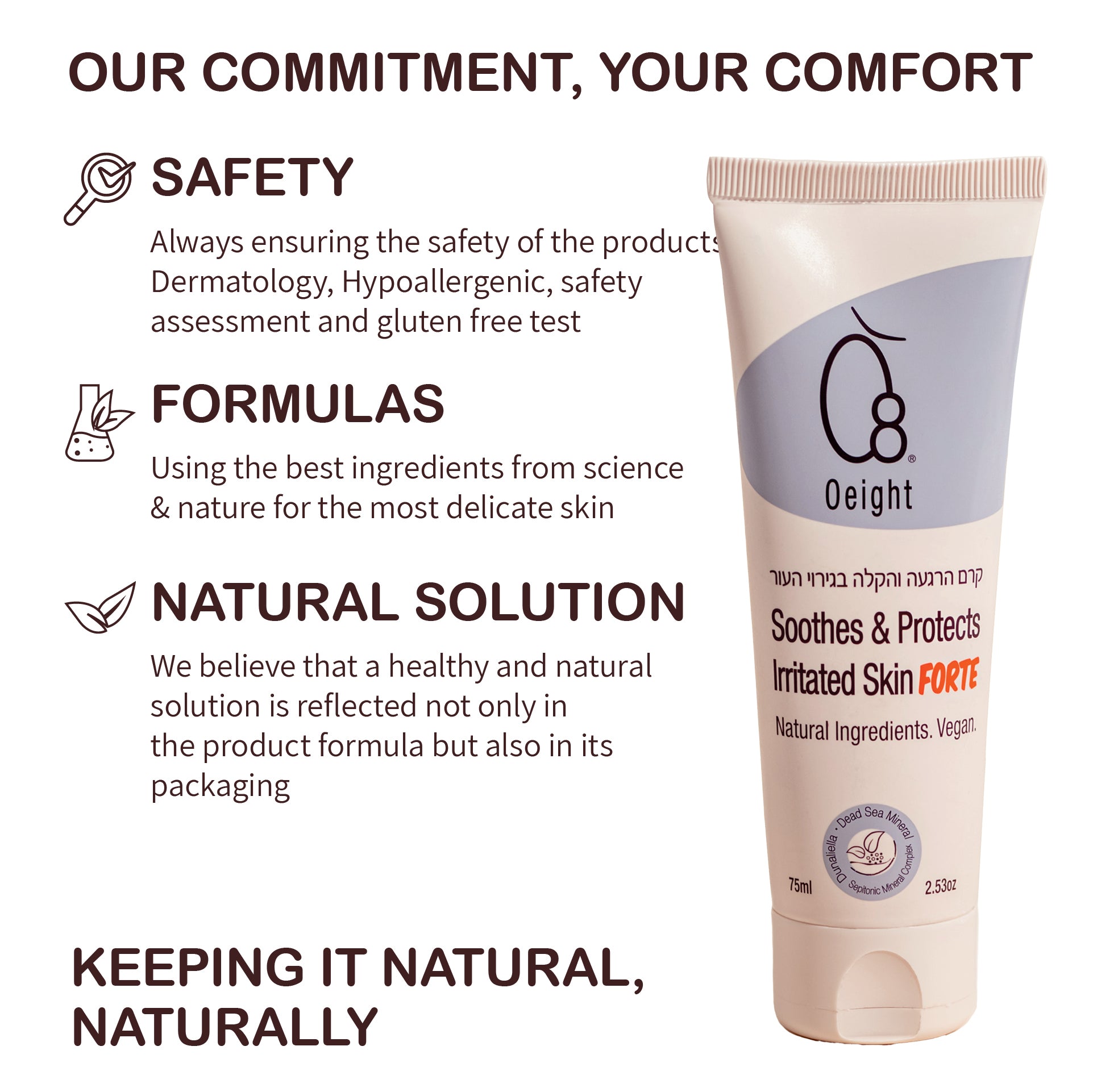 Oeight Soothe & Protect Irritated Skin Forte Cream - The Best Rash Cream