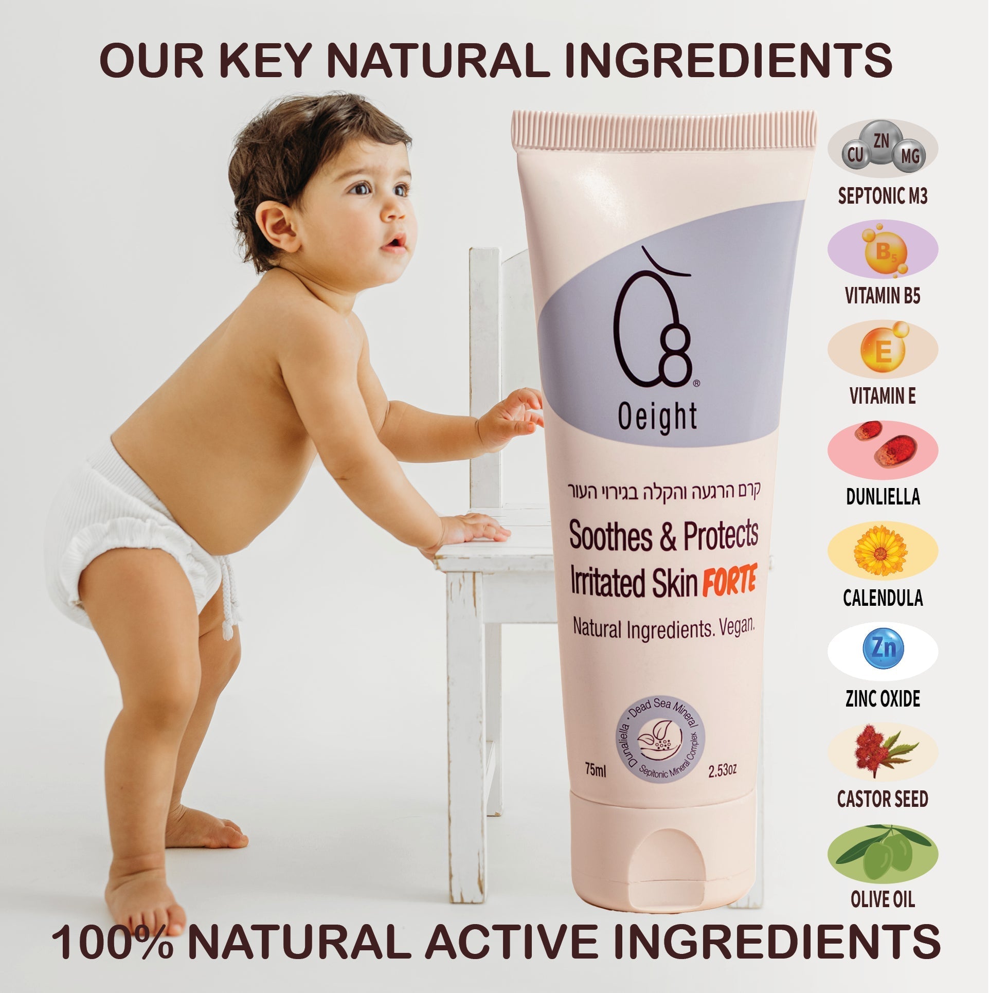 Oeight Soothe & Protect Irritated Skin Forte Cream - The Best Rash Cream