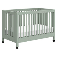 Babyletto Maki Portable Folding Crib with Toddler Bed Conversion Kit
