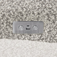 Monogram by Namesake Monroe Power Recliner and Swivel Glider in Boucle