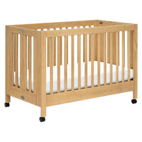 Babyletto Maki Portable Folding Crib with Toddler Bed Conversion Kit