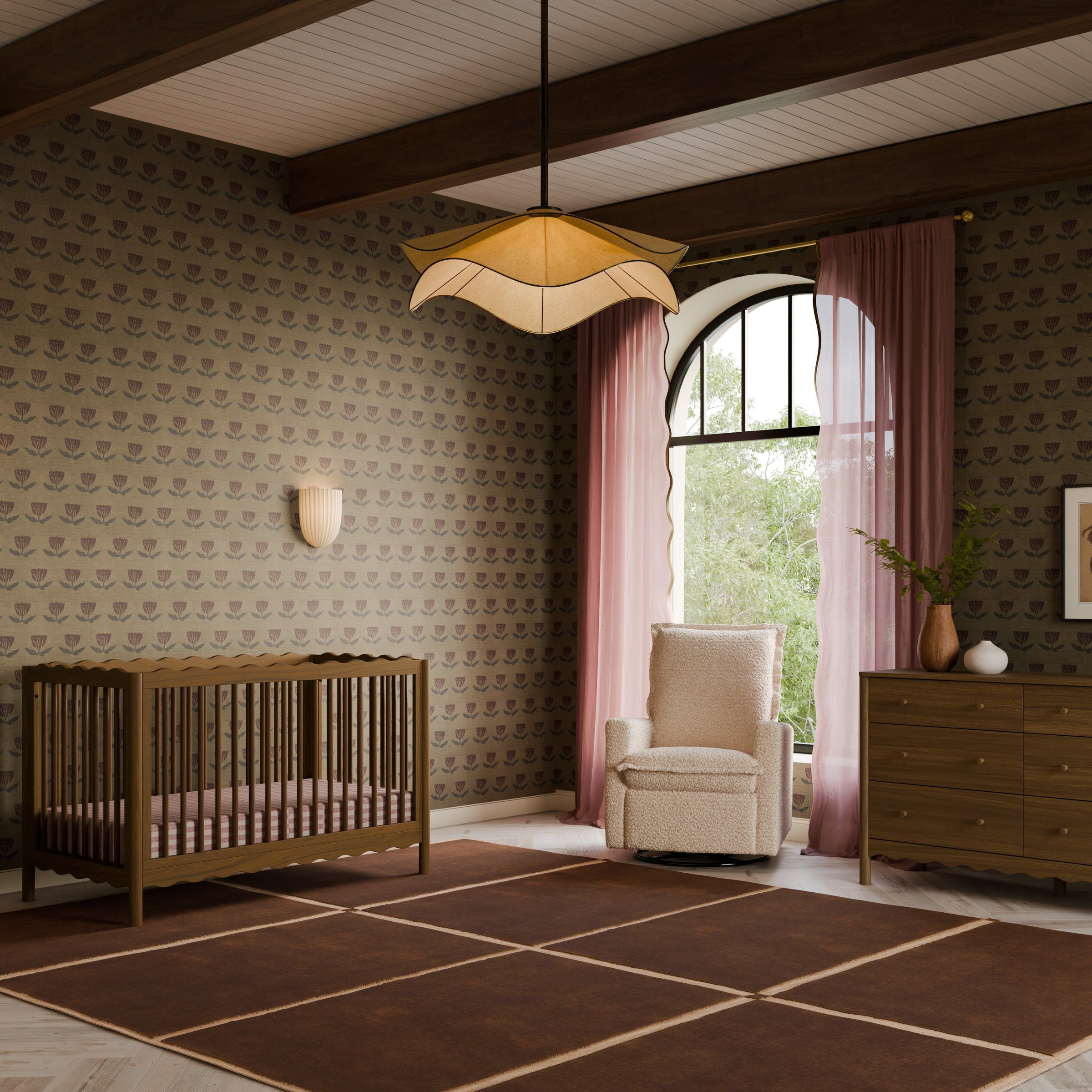 Babyletto Swell 4-in-1 Convertible Crib with Toddler Bed Conversion Kit