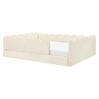 Babyletto Rizo Montessori-Inspired Full Floor Bed with Guardrails