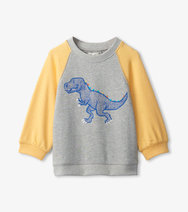 Hatley Baby Real Dino Pullover Sweatshirt