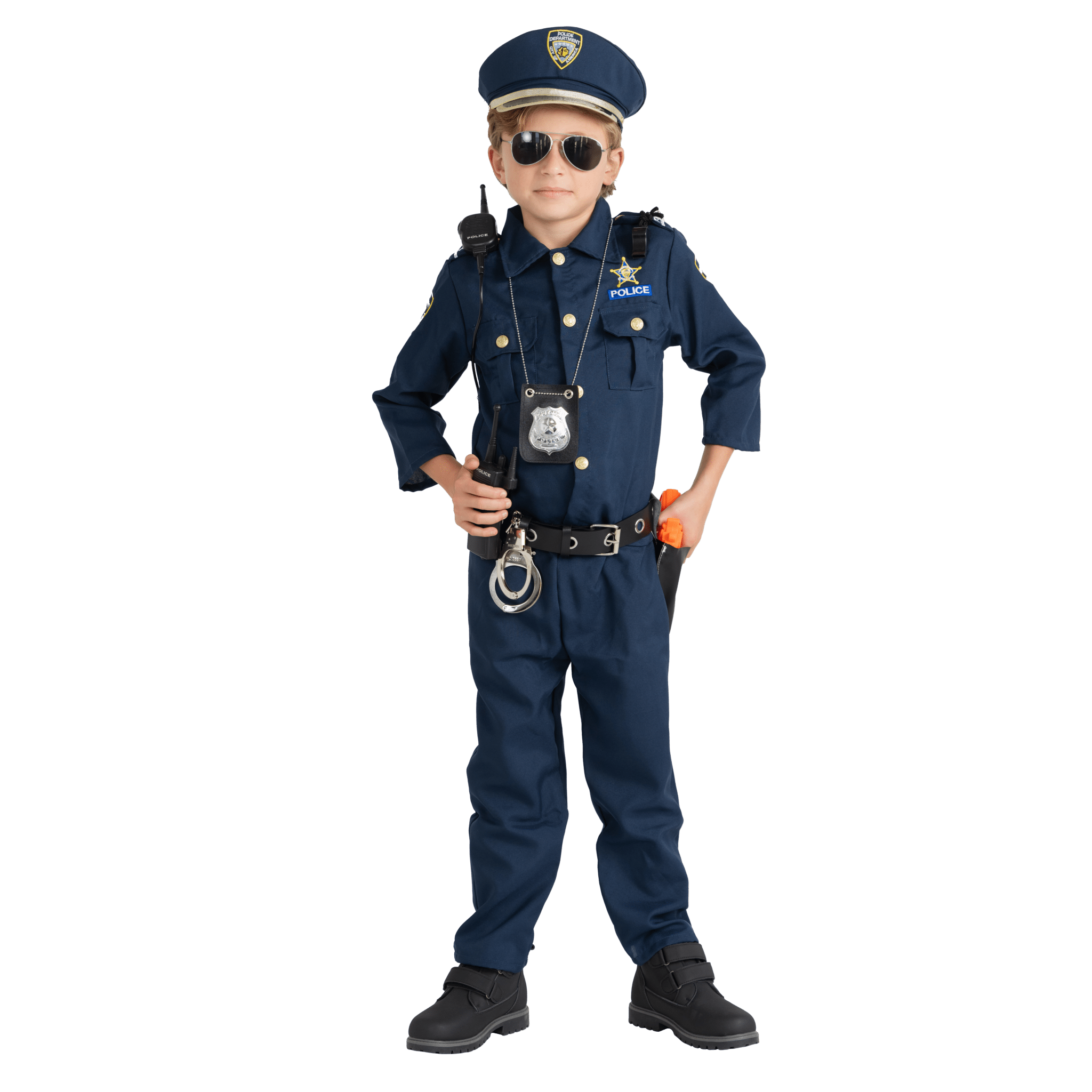 Dress Up America Police Officer Costume Set - Kids