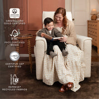 Namesake Willa Deluxe Power Recliner and Swivel Glider with Heat + Massage