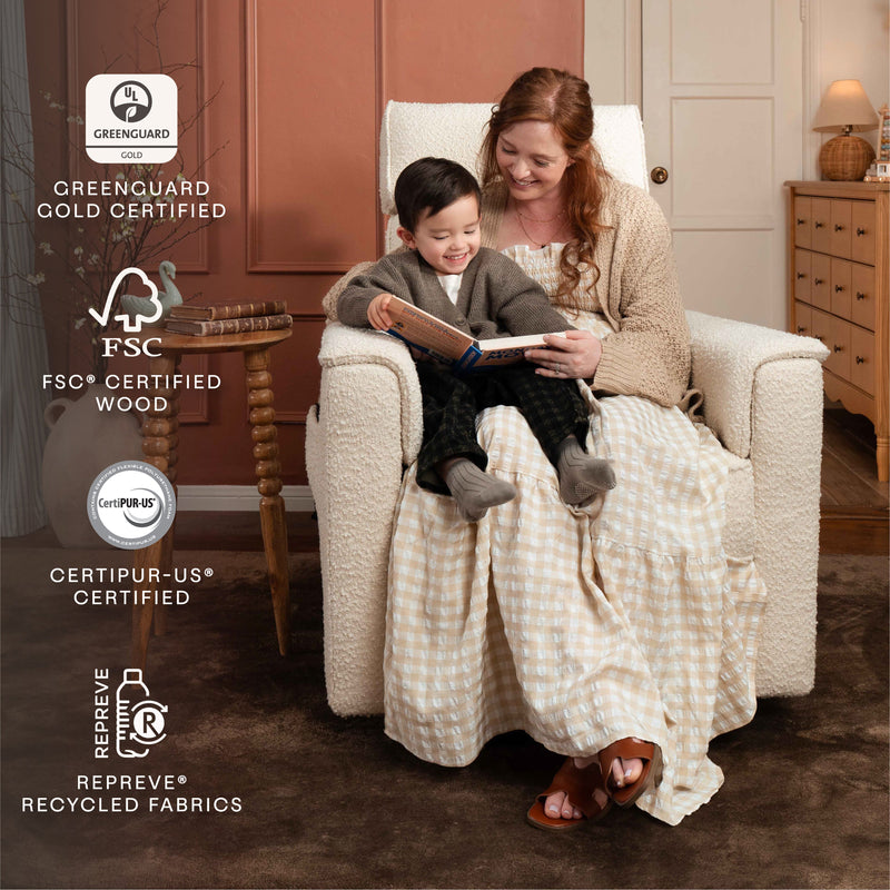 Namesake Willa Deluxe Power Recliner and Swivel Glider with Heat + Massage